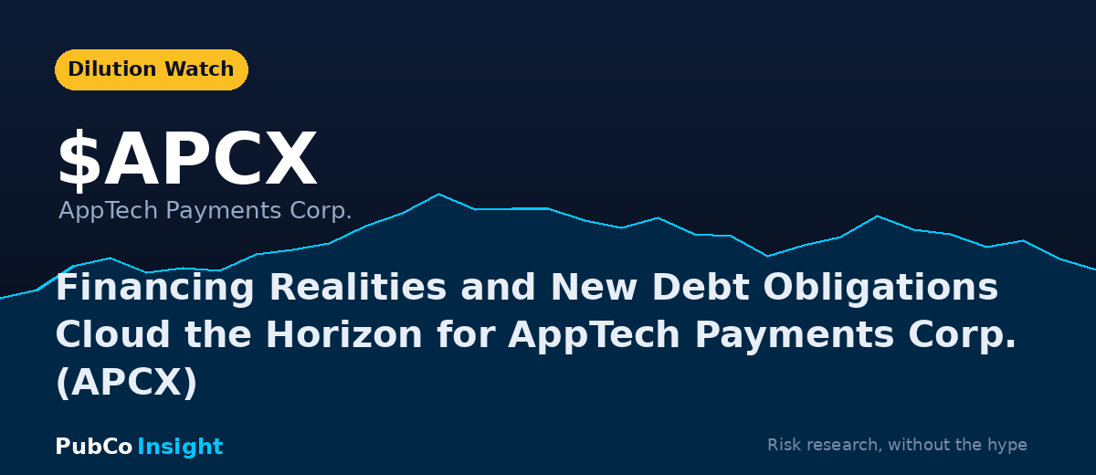 APCX AppTech Payments Corp.
