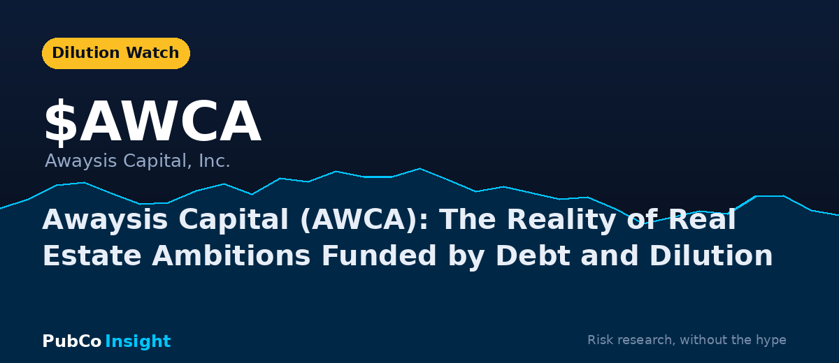 AWCA Awaysis Capital, Inc.