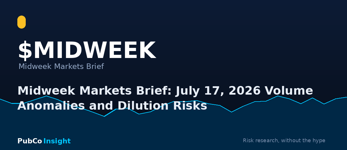 MIDWEEK Midweek Markets Brief