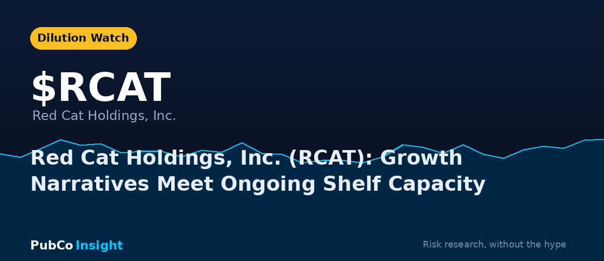 RCAT Red Cat Holdings, Inc.