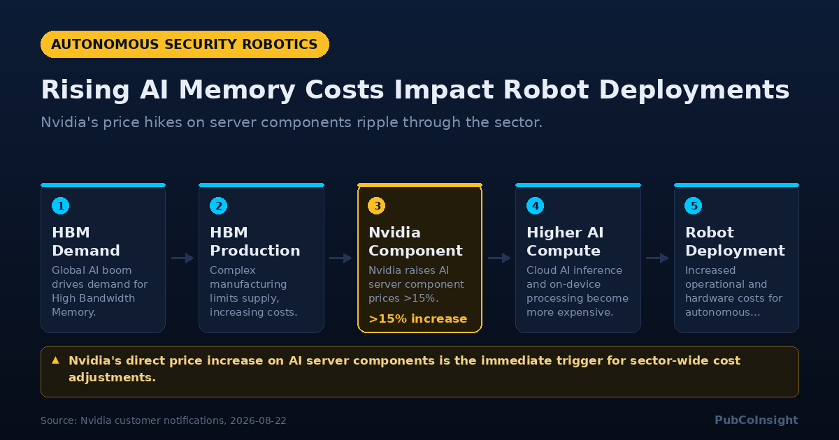 Rising AI Memory Costs Impact Robot Deployments