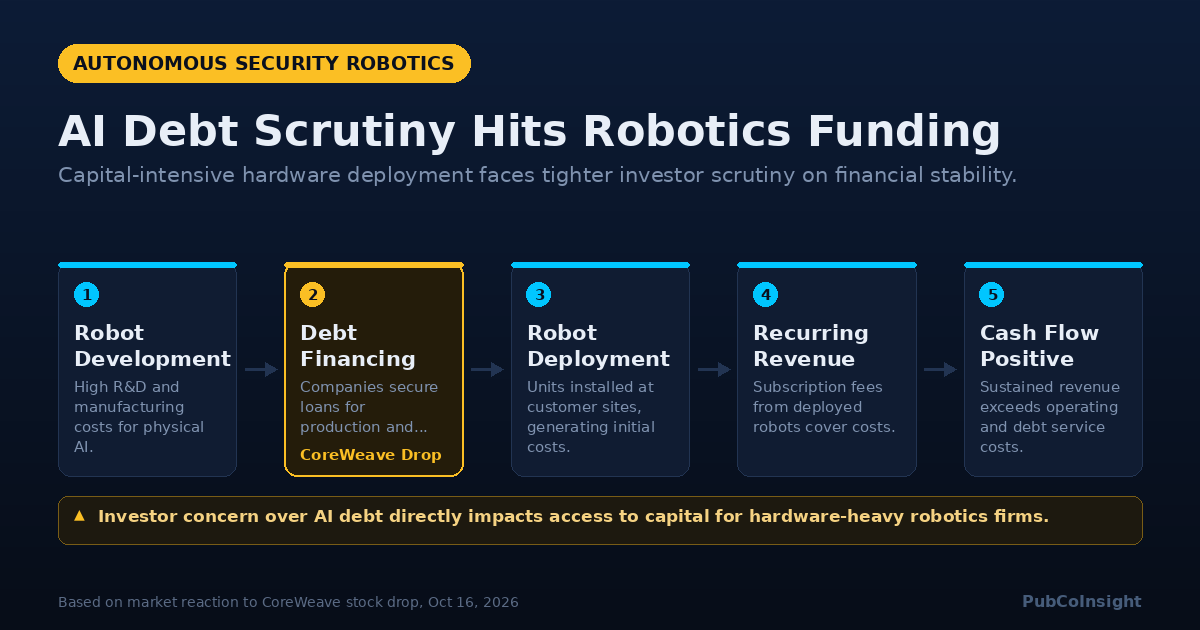 AI Debt Scrutiny Hits Robotics Funding