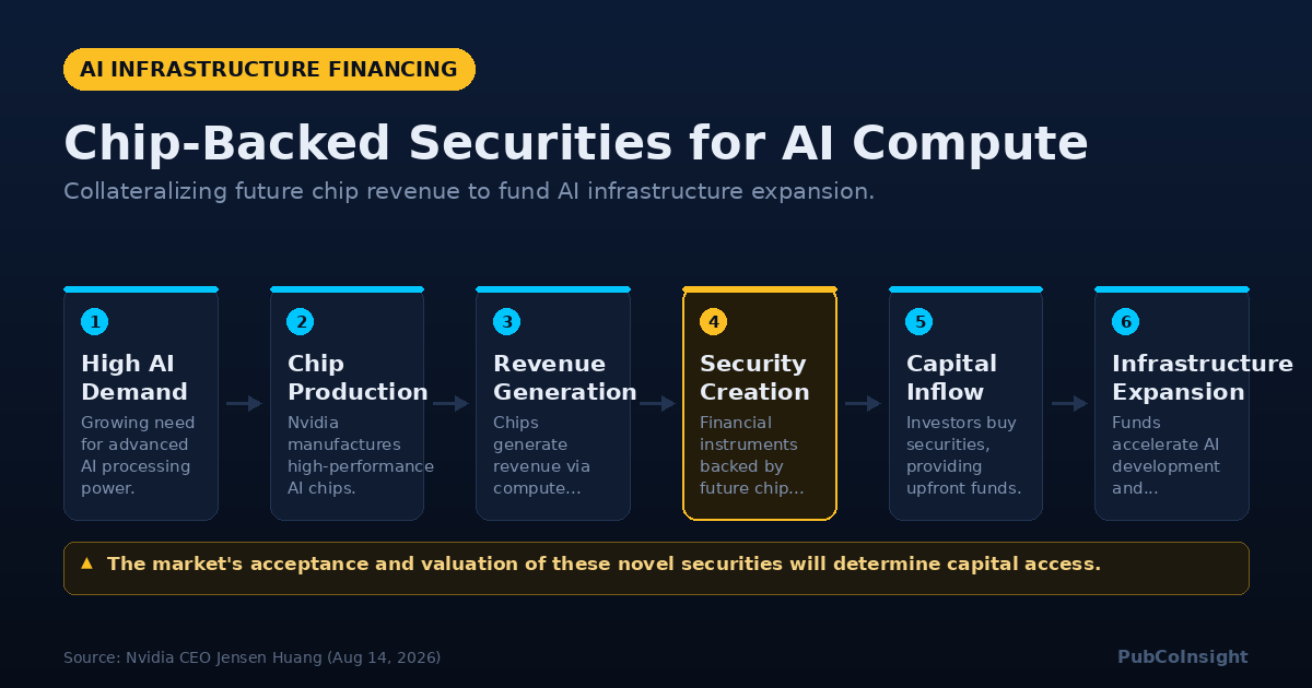 Chip-Backed Securities for AI Compute