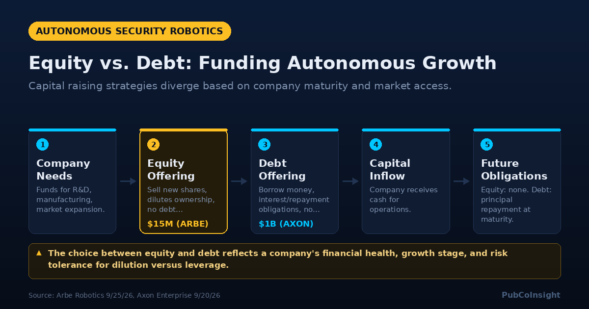 Equity vs. Debt: Funding Autonomous Growth