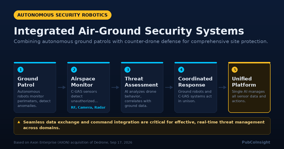 Integrated Air-Ground Security Systems