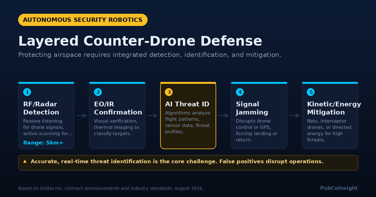 Layered Counter-Drone Defense