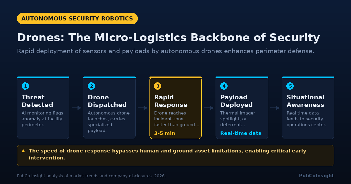 Drones: The Micro-Logistics Backbone of Security