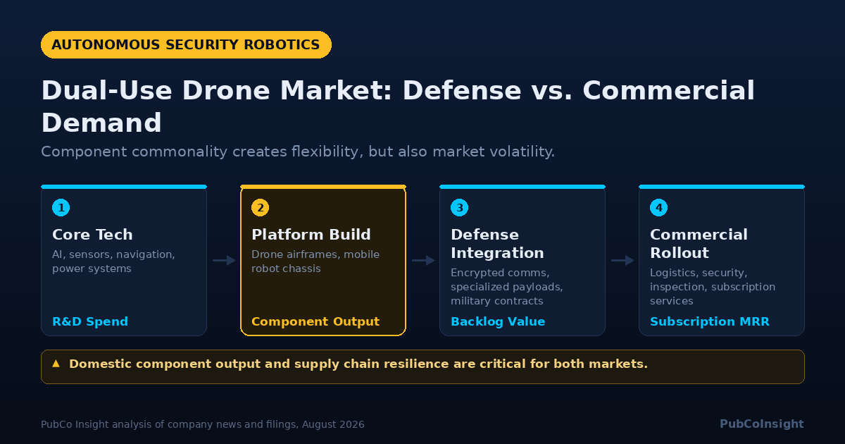 Dual-Use Drone Market: Defense vs. Commercial Demand