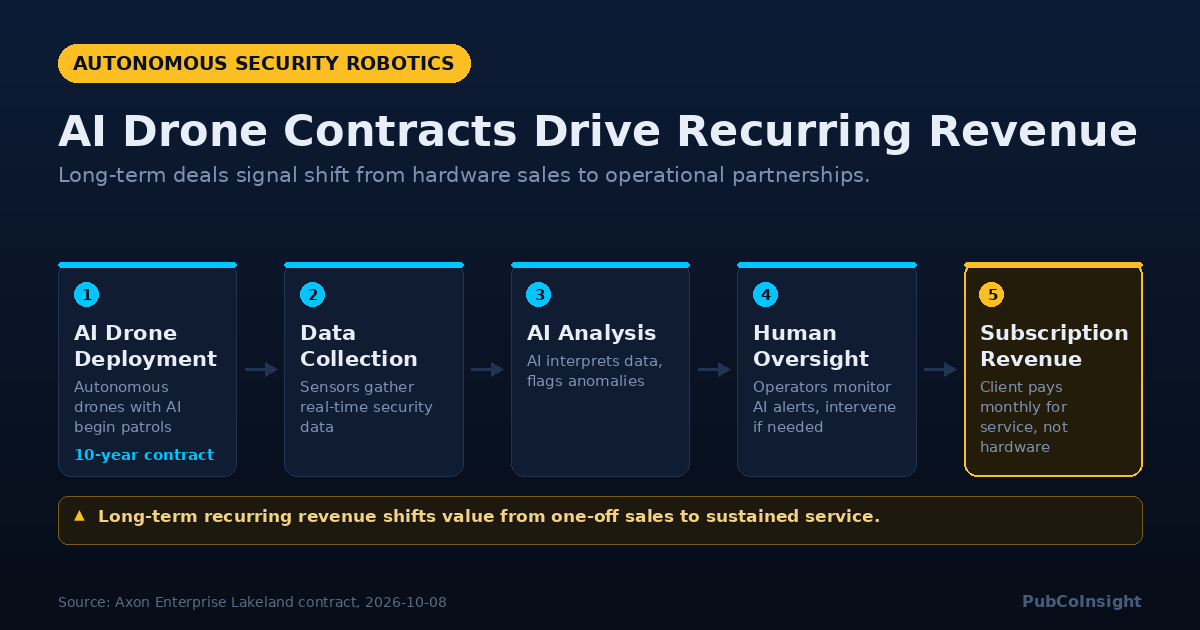 AI Drone Contracts Drive Recurring Revenue