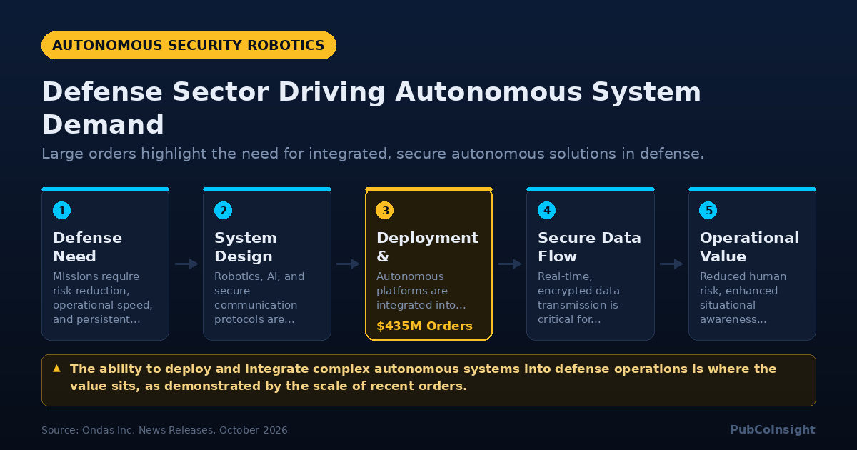 Defense Sector Driving Autonomous System Demand