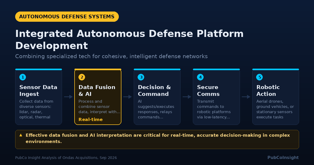 Integrated Autonomous Defense Platform Development