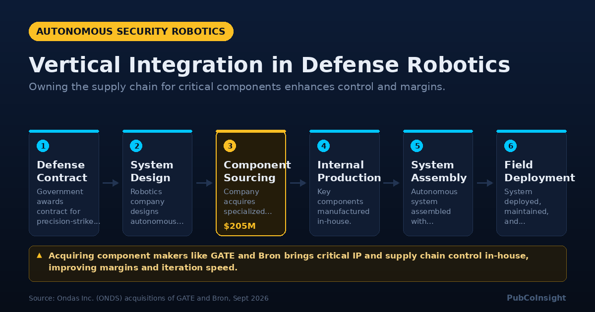 Vertical Integration in Defense Robotics