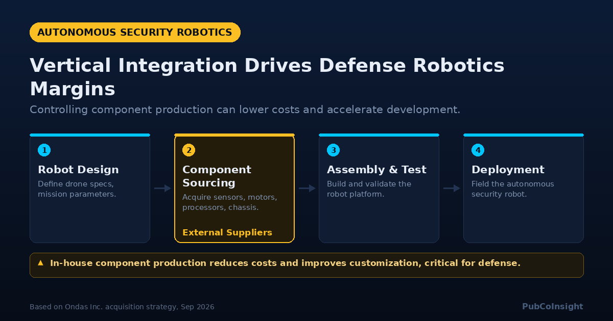 Vertical Integration Drives Defense Robotics Margins