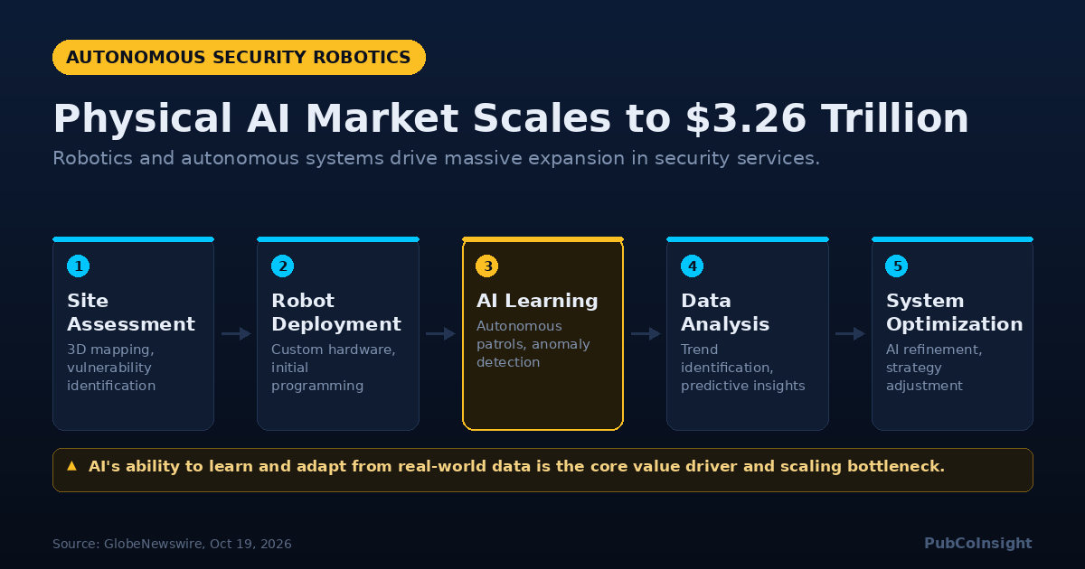 Physical AI Market Scales to $3.26 Trillion