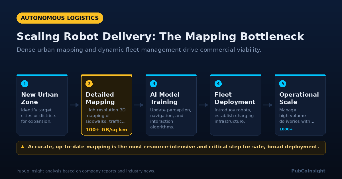 Scaling Robot Delivery: The Mapping Bottleneck