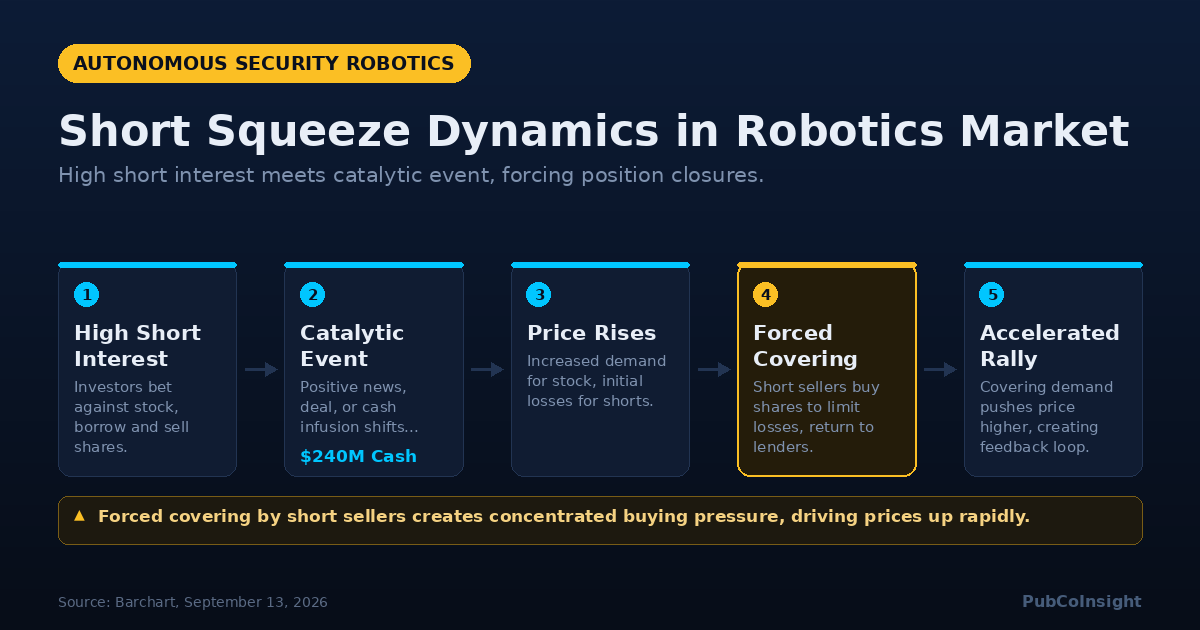 Short Squeeze Dynamics in Robotics Market