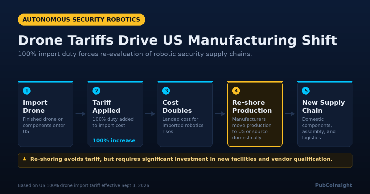 Drone Tariffs Drive US Manufacturing Shift
