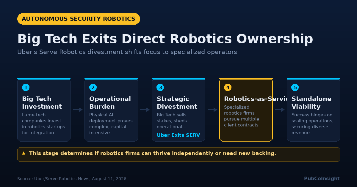 Big Tech Exits Direct Robotics Ownership