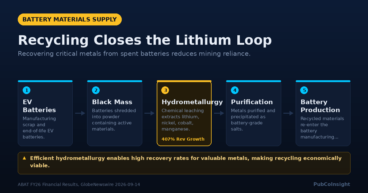 Recycling Closes the Lithium Loop