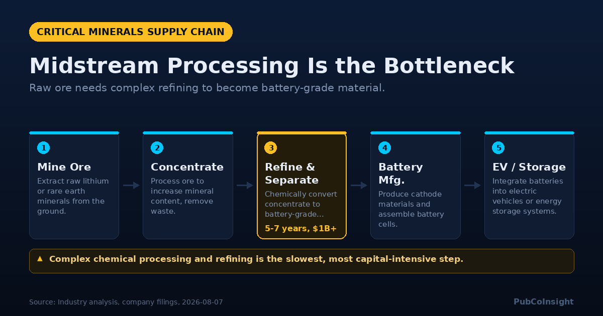 Midstream Processing Is the Bottleneck
