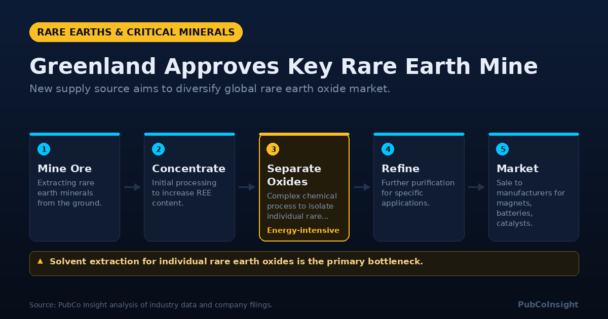 Greenland Approves Key Rare Earth Mine