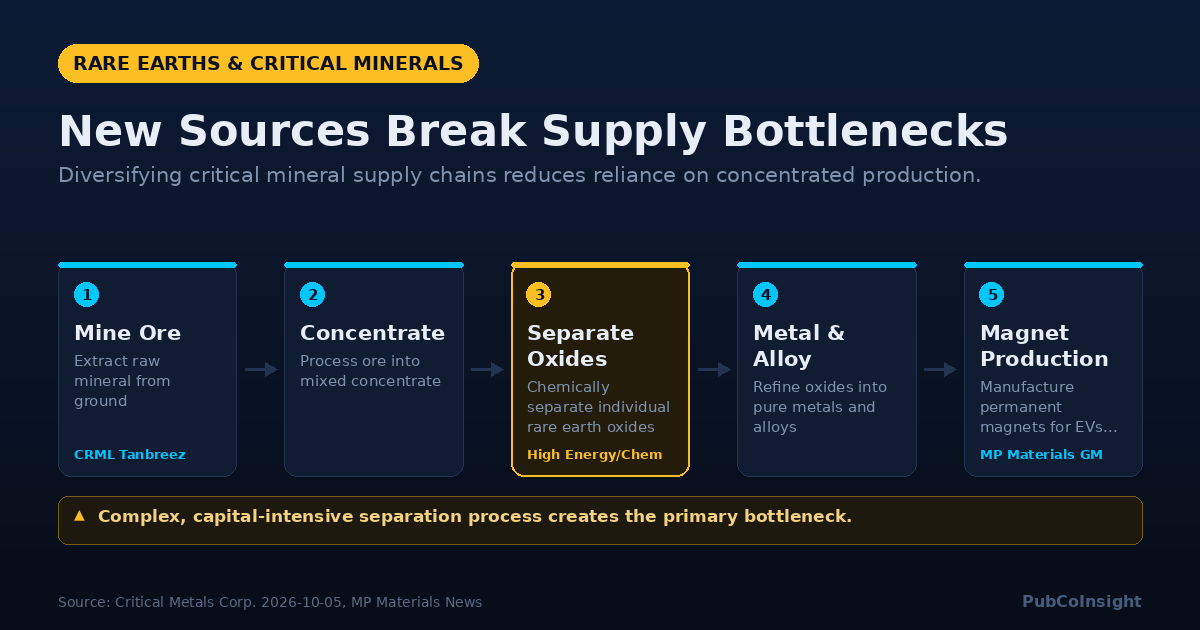 New Sources Break Supply Bottlenecks