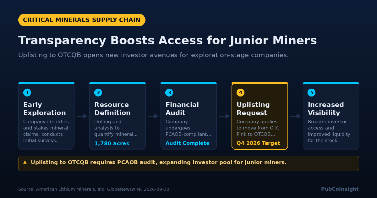 Transparency Boosts Access for Junior Miners