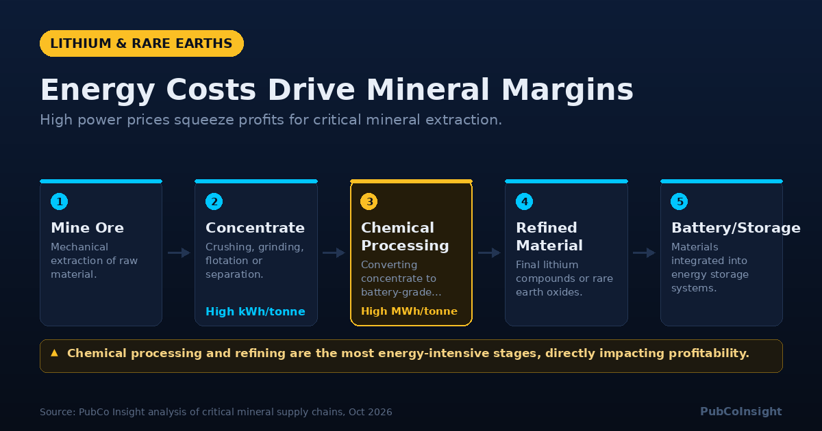 Energy Costs Drive Mineral Margins