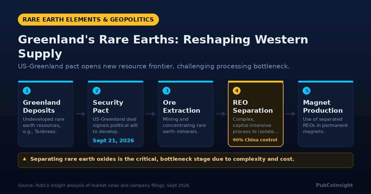 Greenland's Rare Earths: Reshaping Western Supply