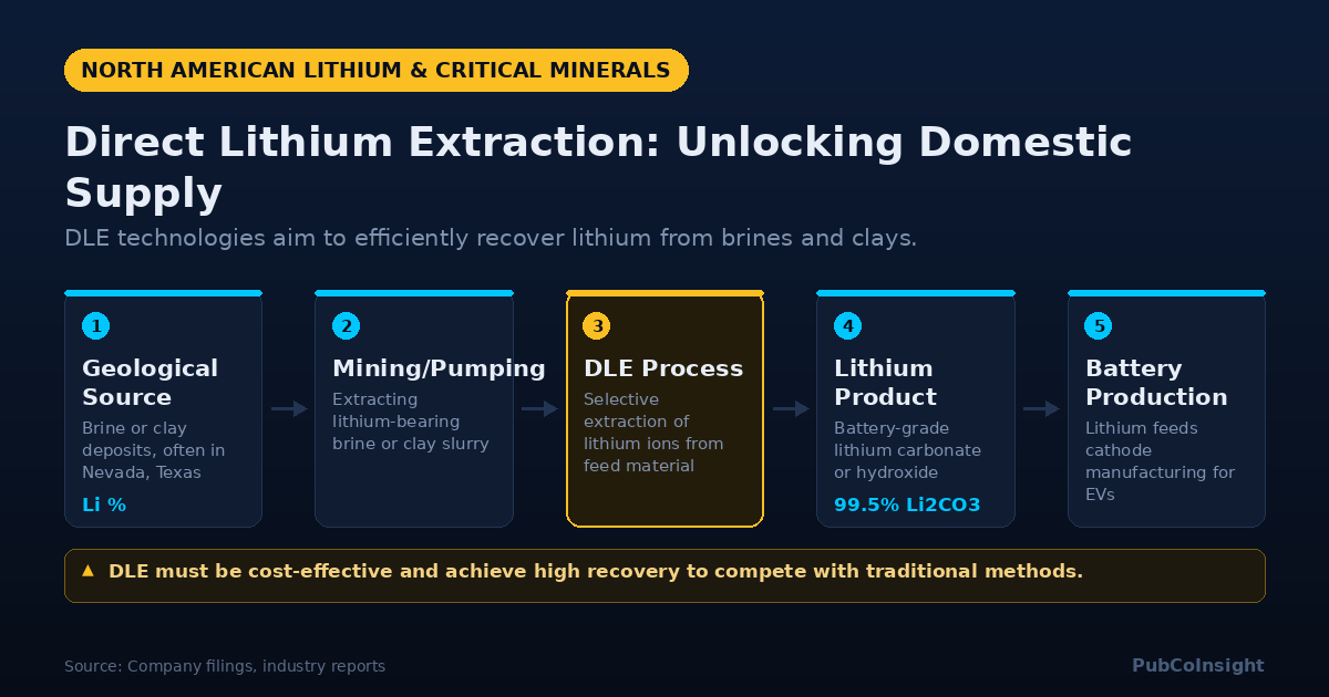 Direct Lithium Extraction: Unlocking Domestic Supply