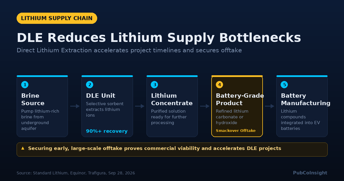 DLE Reduces Lithium Supply Bottlenecks