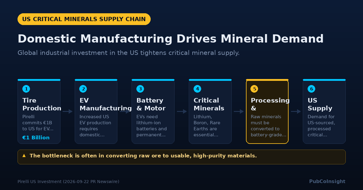 Domestic Manufacturing Drives Mineral Demand