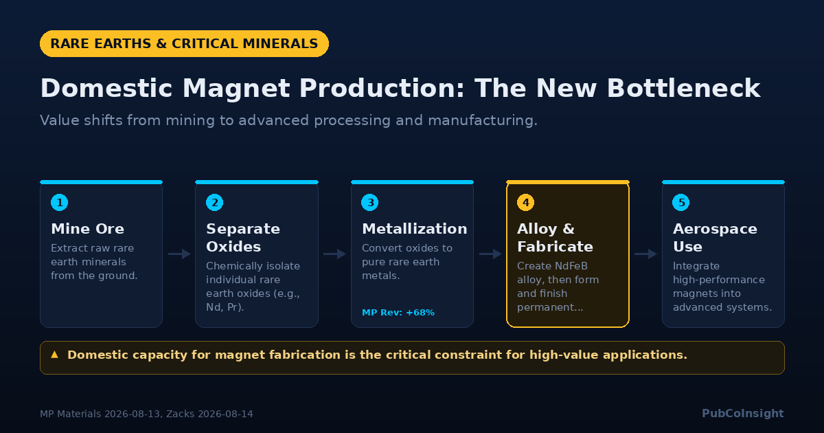 Domestic Magnet Production: The New Bottleneck
