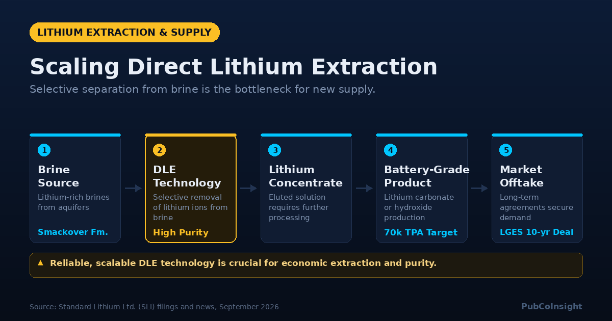 Scaling Direct Lithium Extraction
